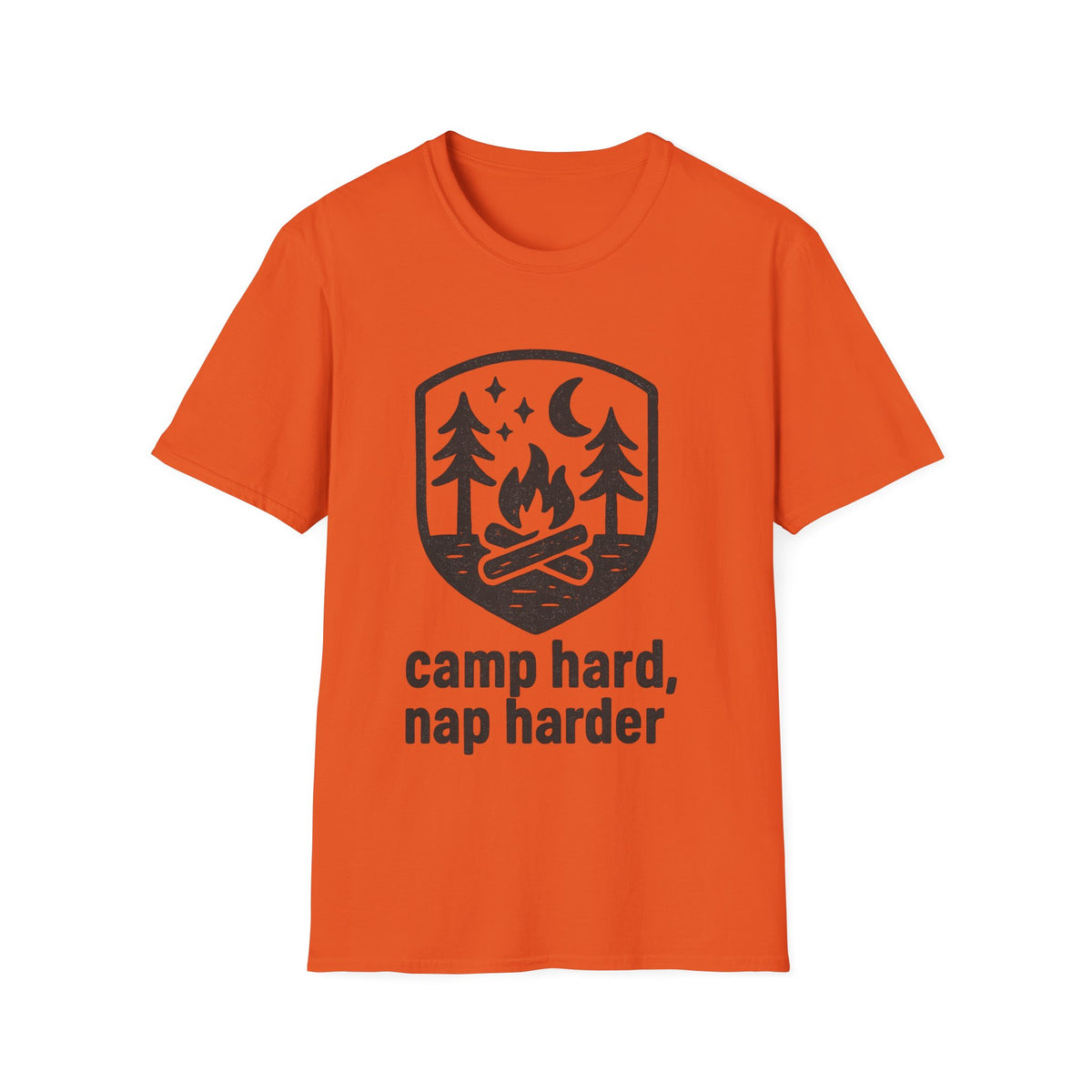 Adventure Forest T‑Shirt — Vintage Night Camping Crest - Trending Now - September 2026