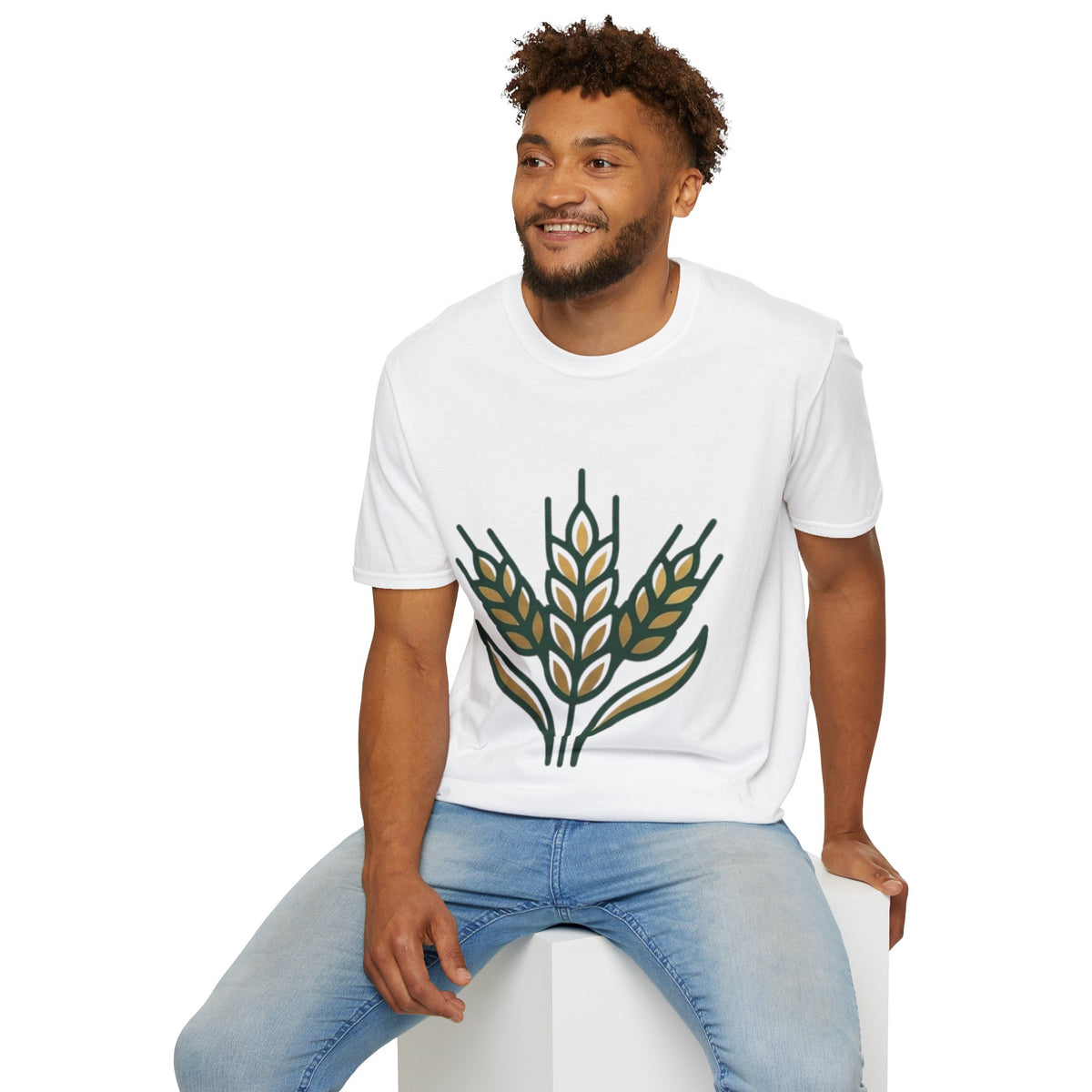 Virgo Zodiac Wheat Graphic T-Shirt
