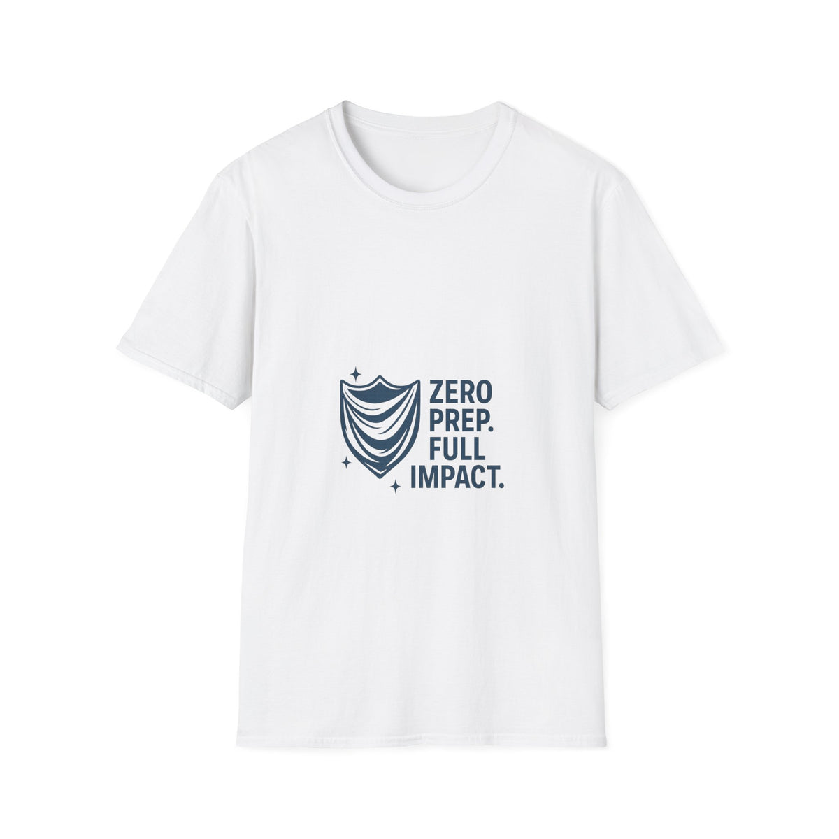 Zero Prep Full Impact Motivational Workout Graphic Tee - Trending Now - October 2026