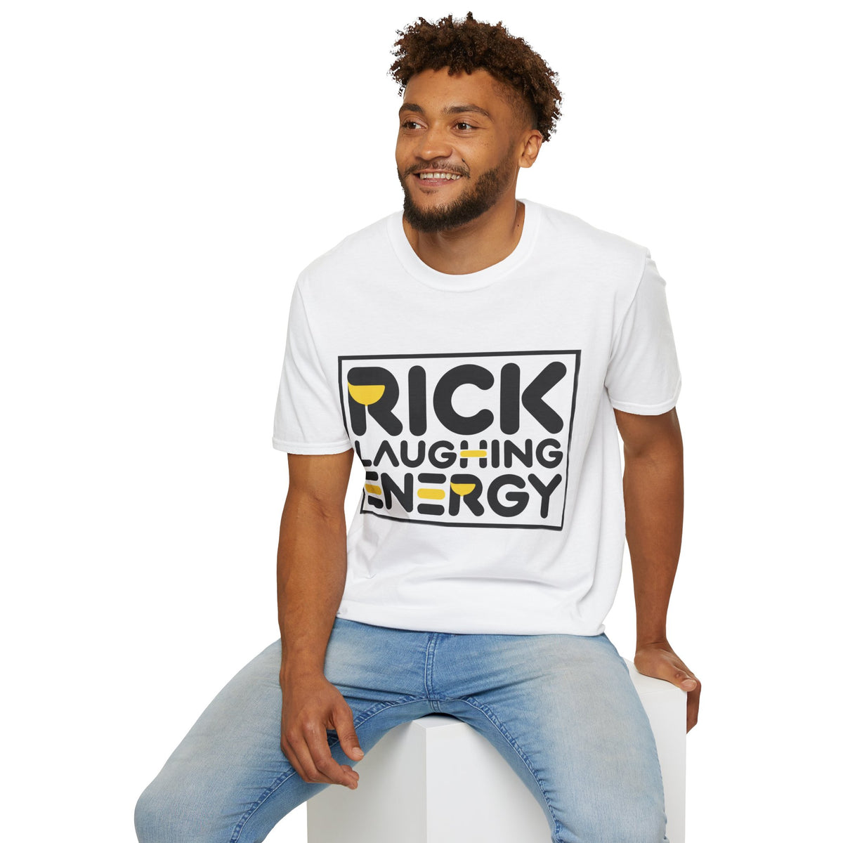 Rick Laughing Energy T-Shirt — Funny Graphic Tee - Trending Now - August 2026
