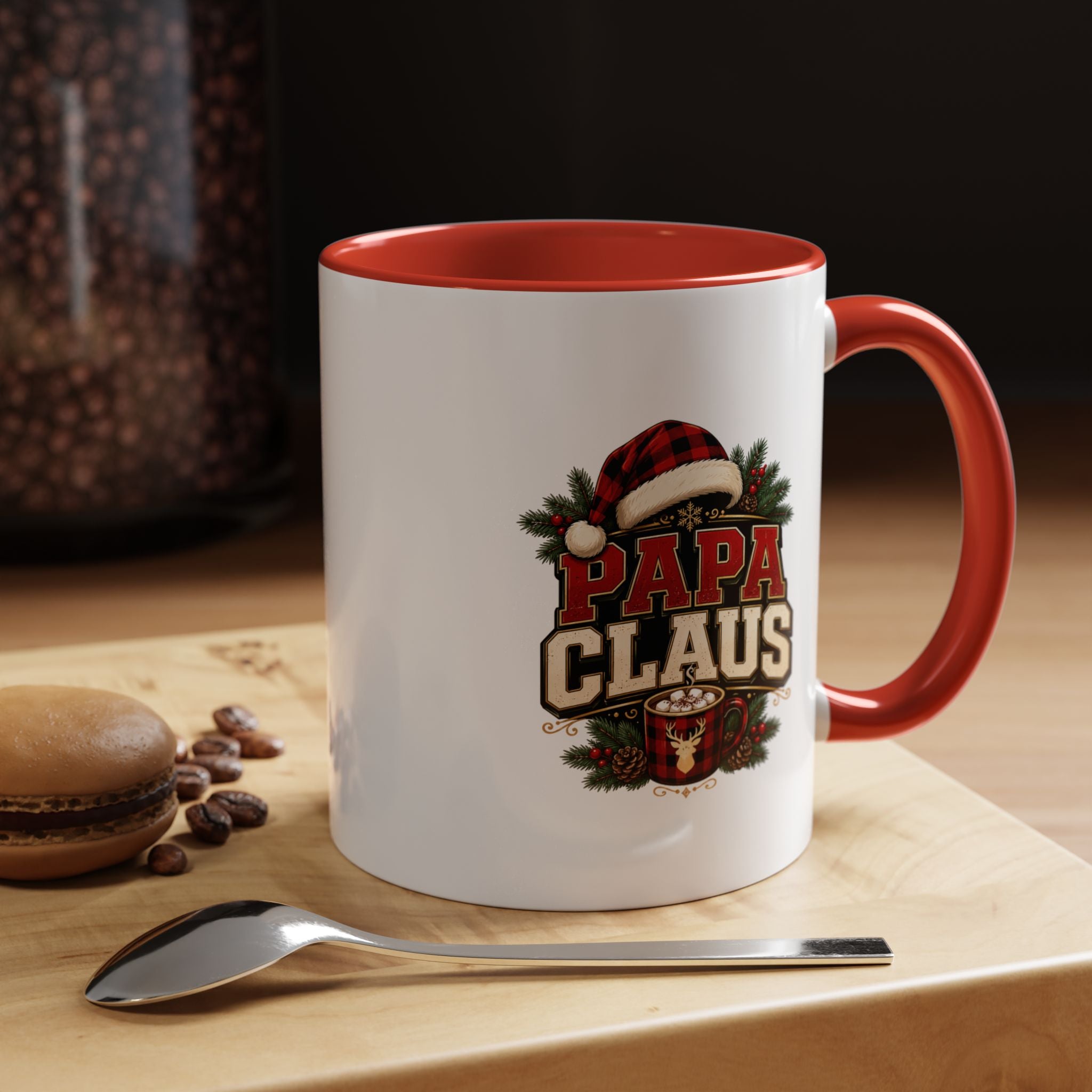 Papa Claus Coffee Mug – Christmas Dad Holiday Accent Mug