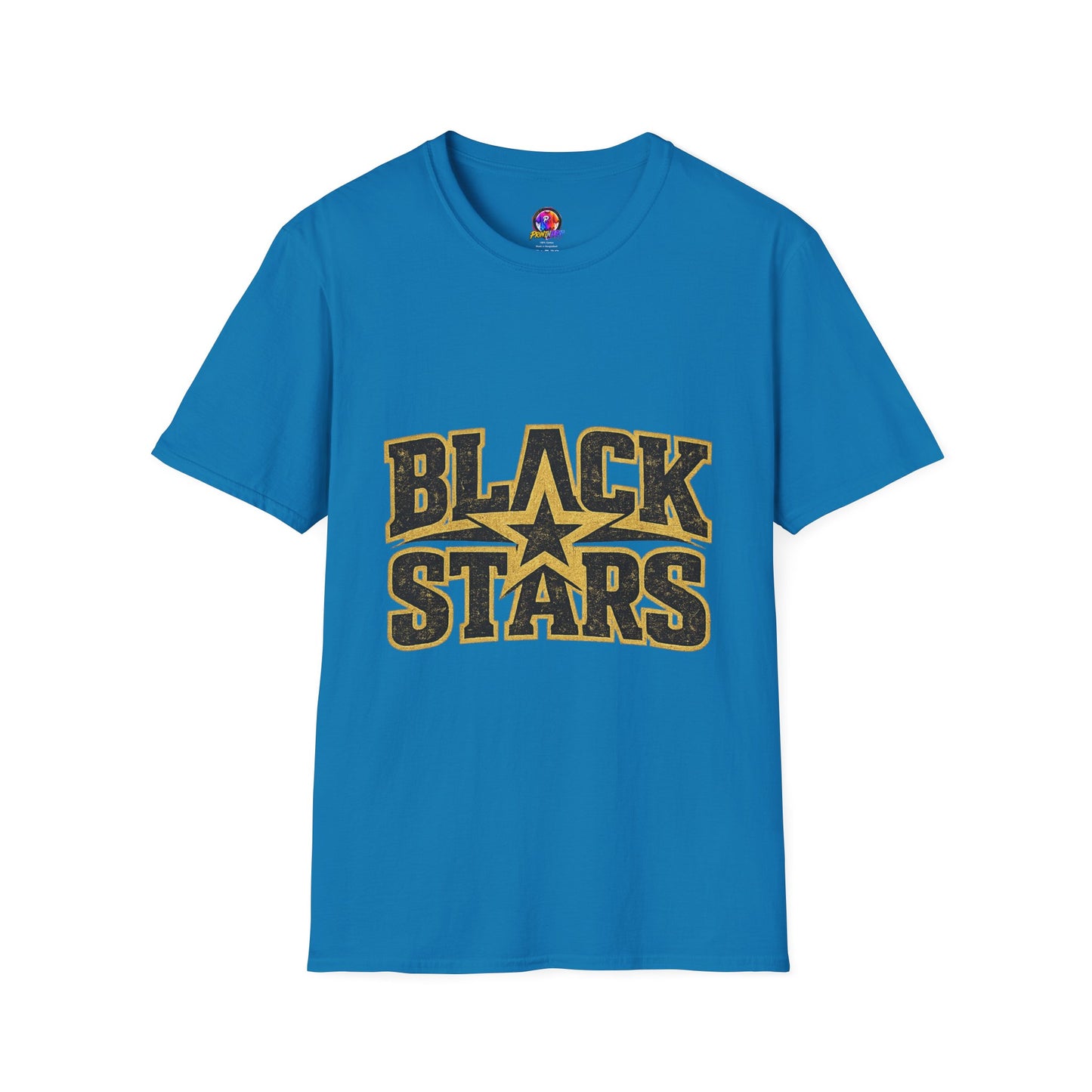 Ghana Black Stars T-Shirt — Bold Vintage Star Logo Tee