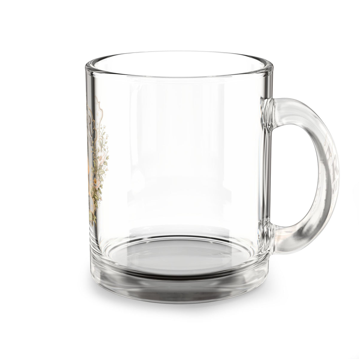 Milo Bailey Dog Dad Mom Glass Mug, 10oz Glass Mug, 10oz