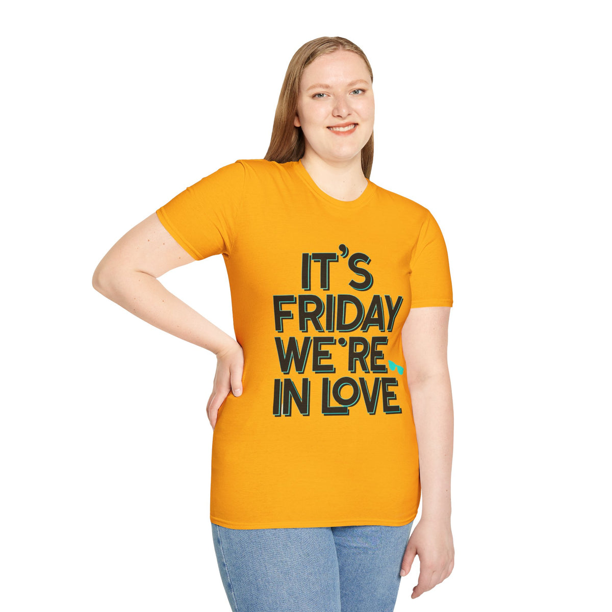 It's Friday We're In Love T-Shirt — Retro Indie Band Vibe Tee - Trending Now - August 2026