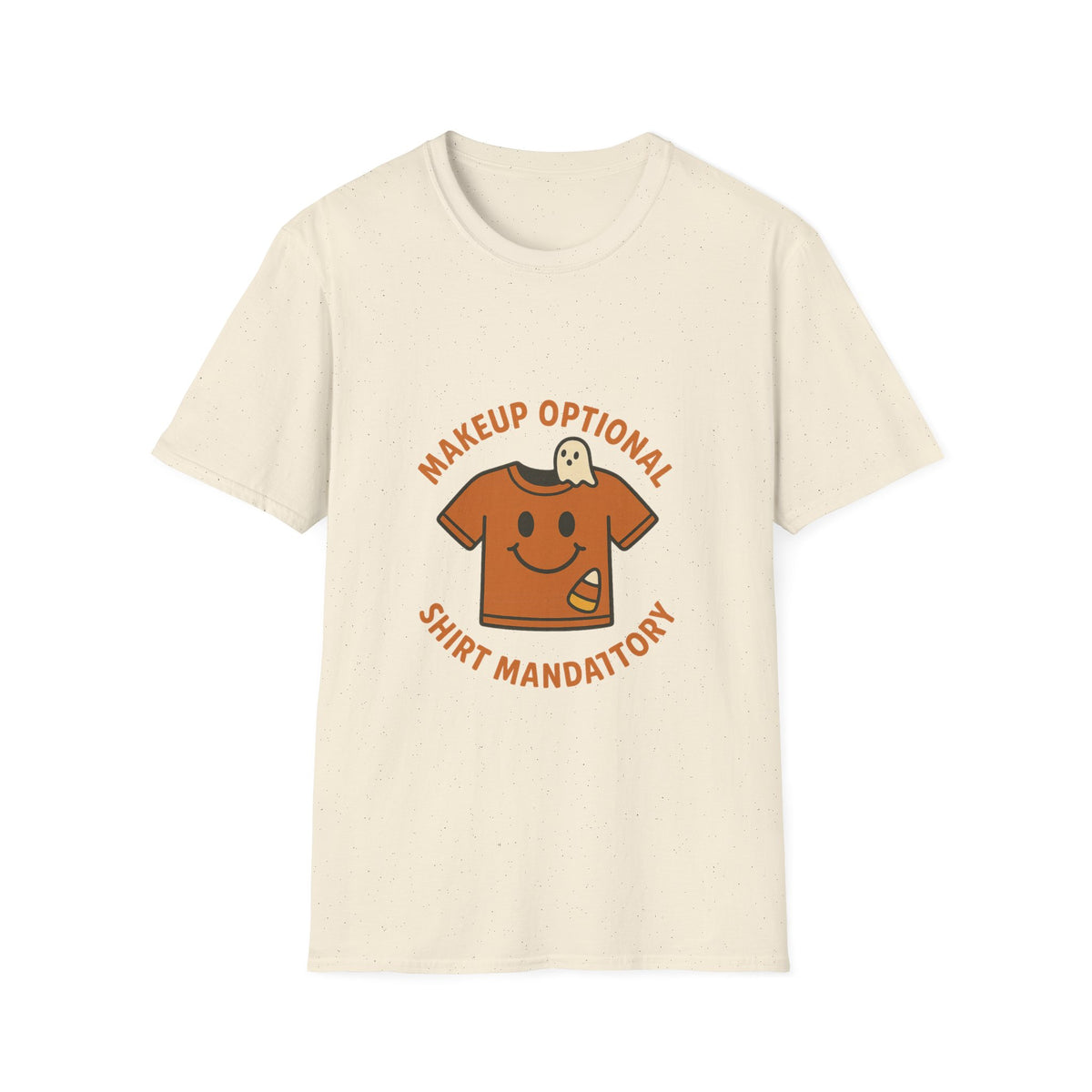 Cute Gingerbread 'Baked Optional, Plant-Based' T-Shirt - Trending Now - October 2026