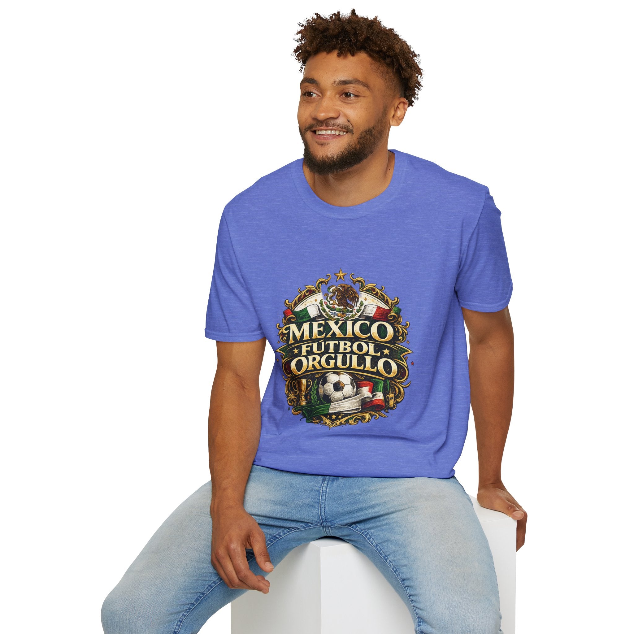 Mexico Fútbol Orgullo T-Shirt — Mexican Soccer Pride Graphic Tee
