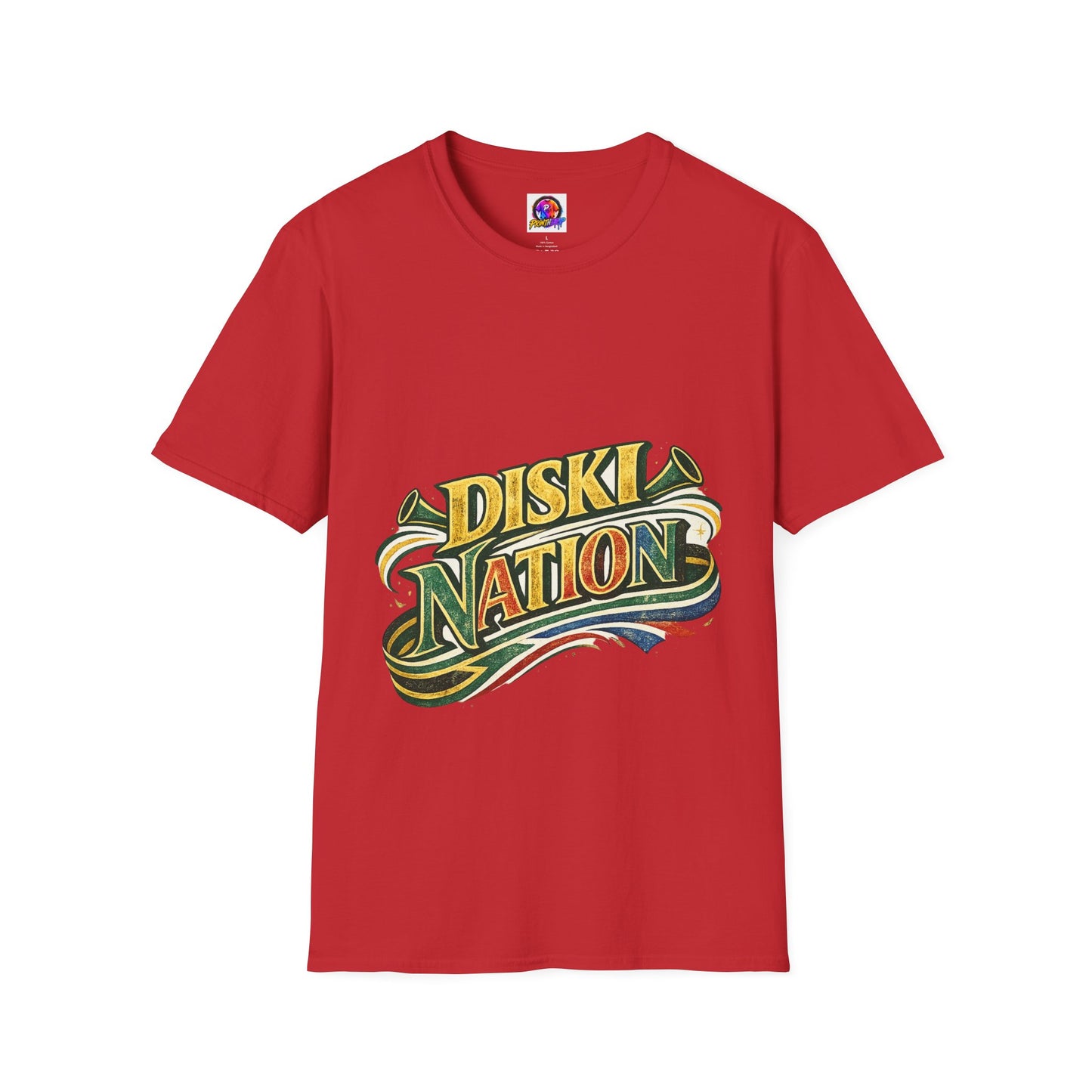 South Africa Diski Nation T-Shirt — Retro Reggae Graphic Tee