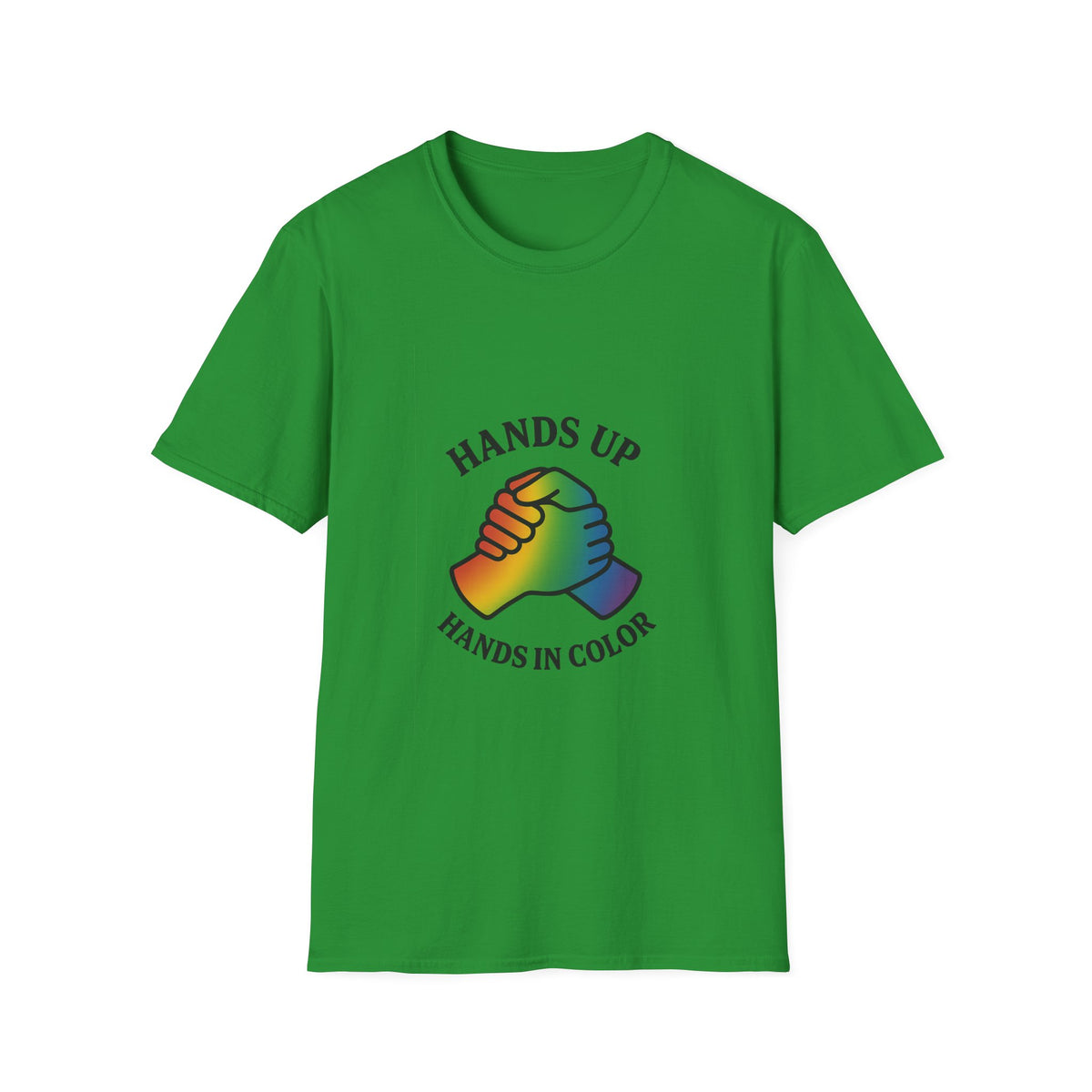 Hands Up Rainbow Hands in Color T-Shirt - Trending Now - October 2026