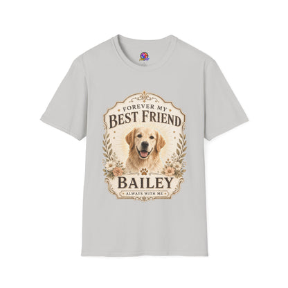 Forever My Best Friend Dog T-Shirt — Personalized Pet Tribute Tee