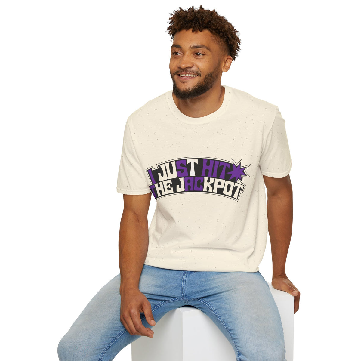 Just Hit the Jackpot T-Shirt — Retro Casino Graphic Tee - Trending Now - August 2026