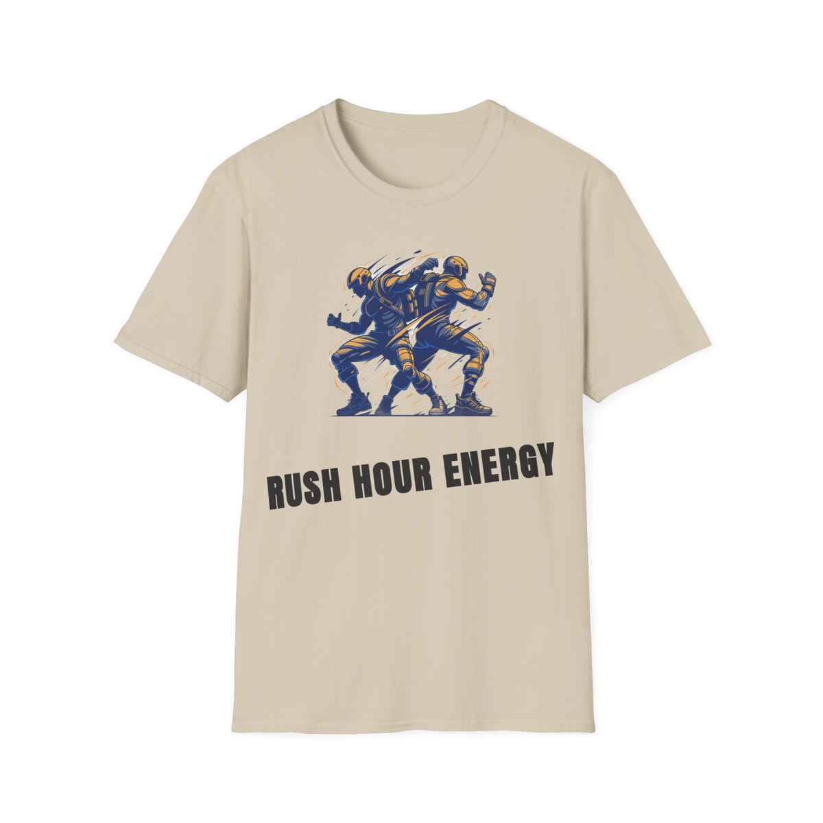 T-Shirt — 'Rush Hour Energy' Football Player Graphic Tee - Trending Now - September 2026