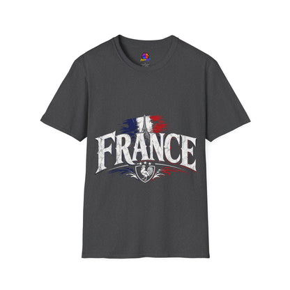 France Flag T-Shirt — Vintage Eiffel Tower French Pride Tee