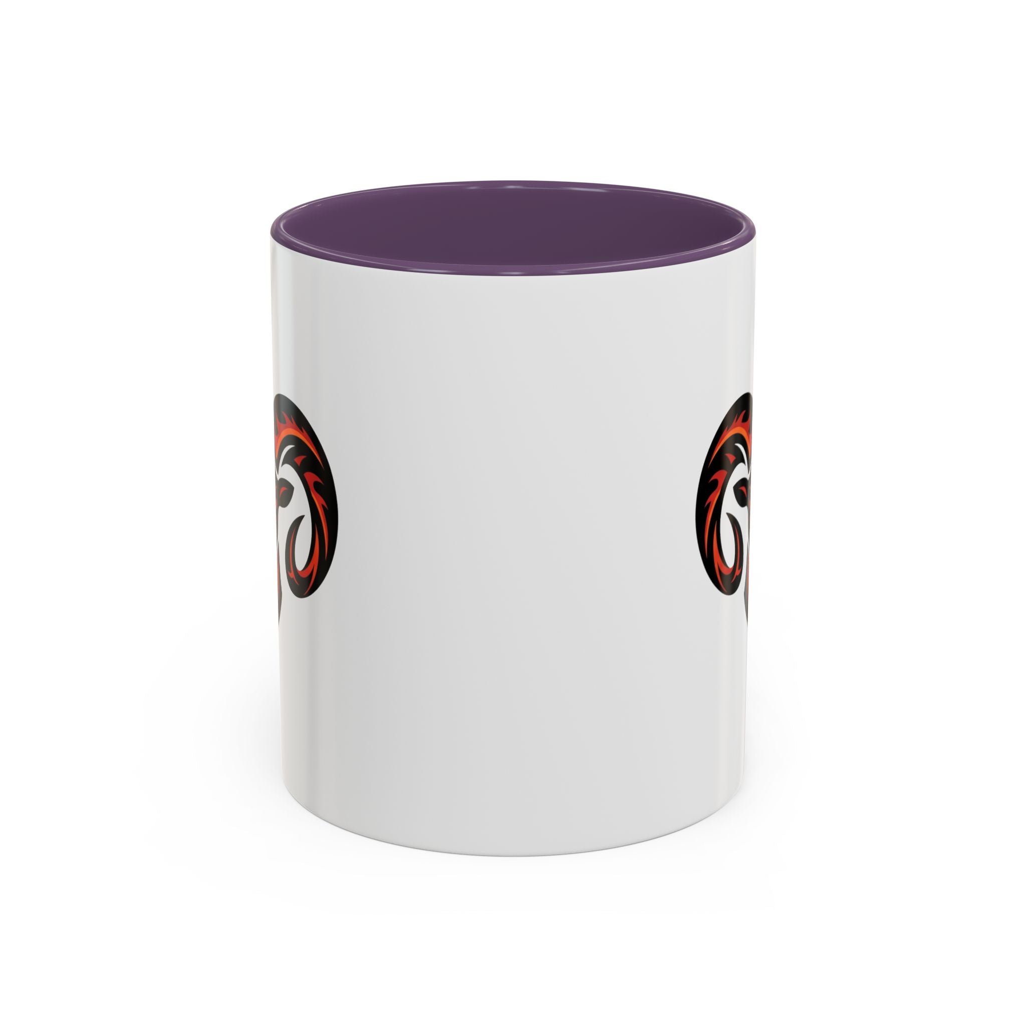 Ram Head Coffee Mug — Bold Tribal Goat Design Accent Mug