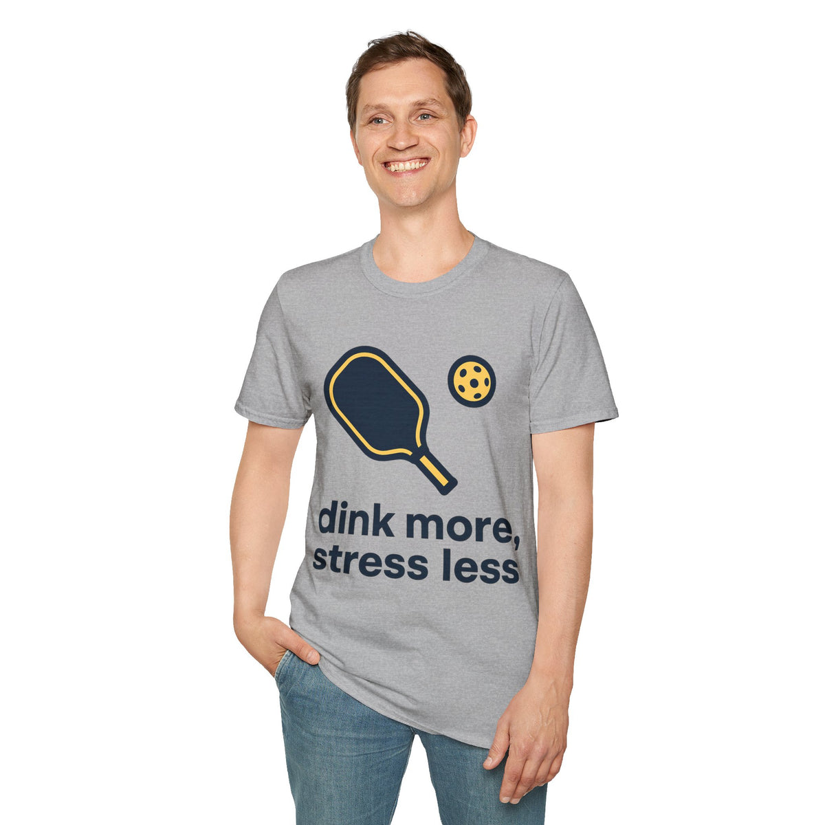 Pickleball Paddle & Ball T‑Shirt — Minimalist Pickleball Player Tee - Trending Now - September 2026
