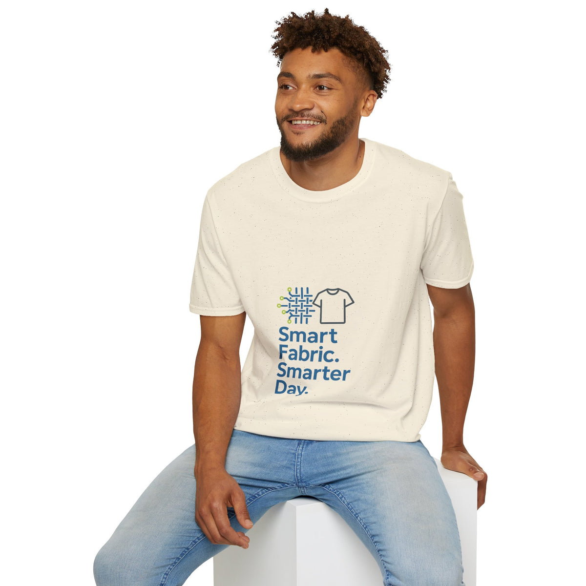 Smart Fabric T‑Shirt — "Smart Fabric. Smarter Day." Tech Apparel - Trending Now - October 2026