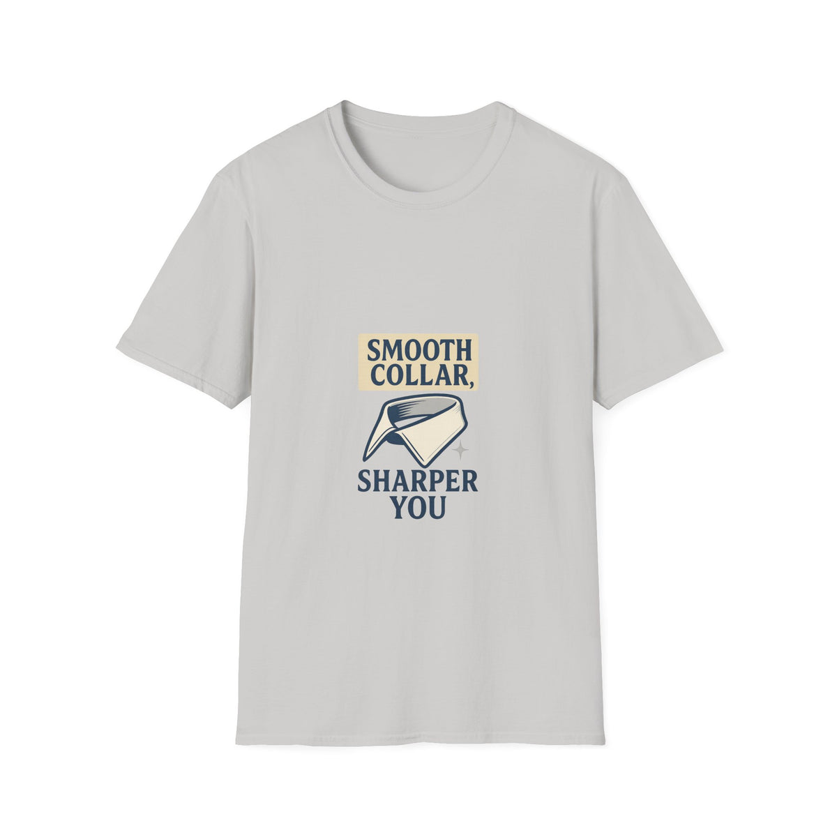 T-Shirt — "Smooth Collar, Sharper You" Razor Graphic Tee - Trending Now - October 2026