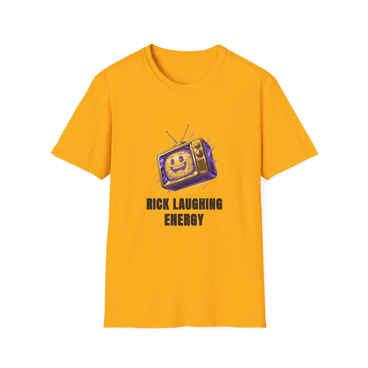 Rick Laughing Energy T-Shirt — Retro TV Graphic Tee - Trending Now - August 2026