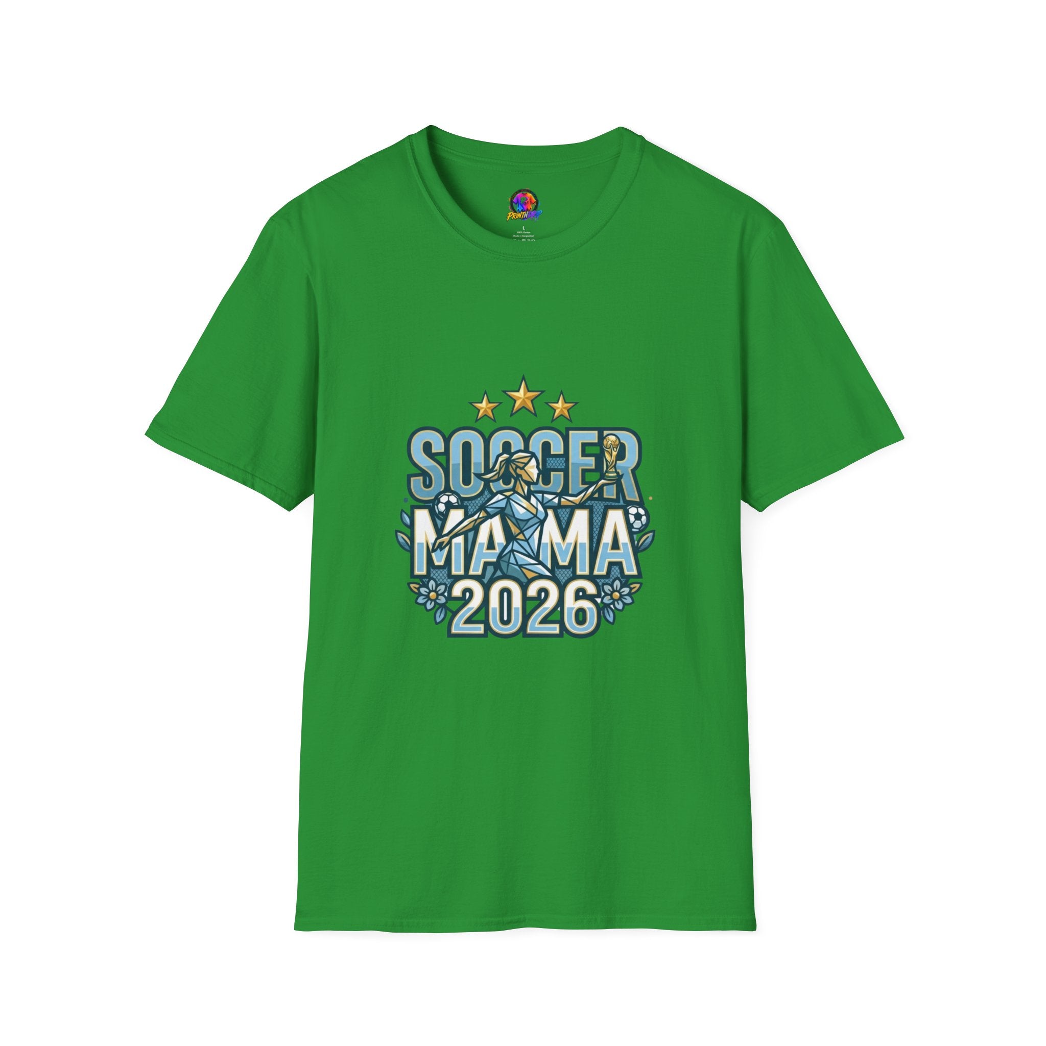 Soccer Mama 2026 T-Shirt — Women's Supporter Mom Tee