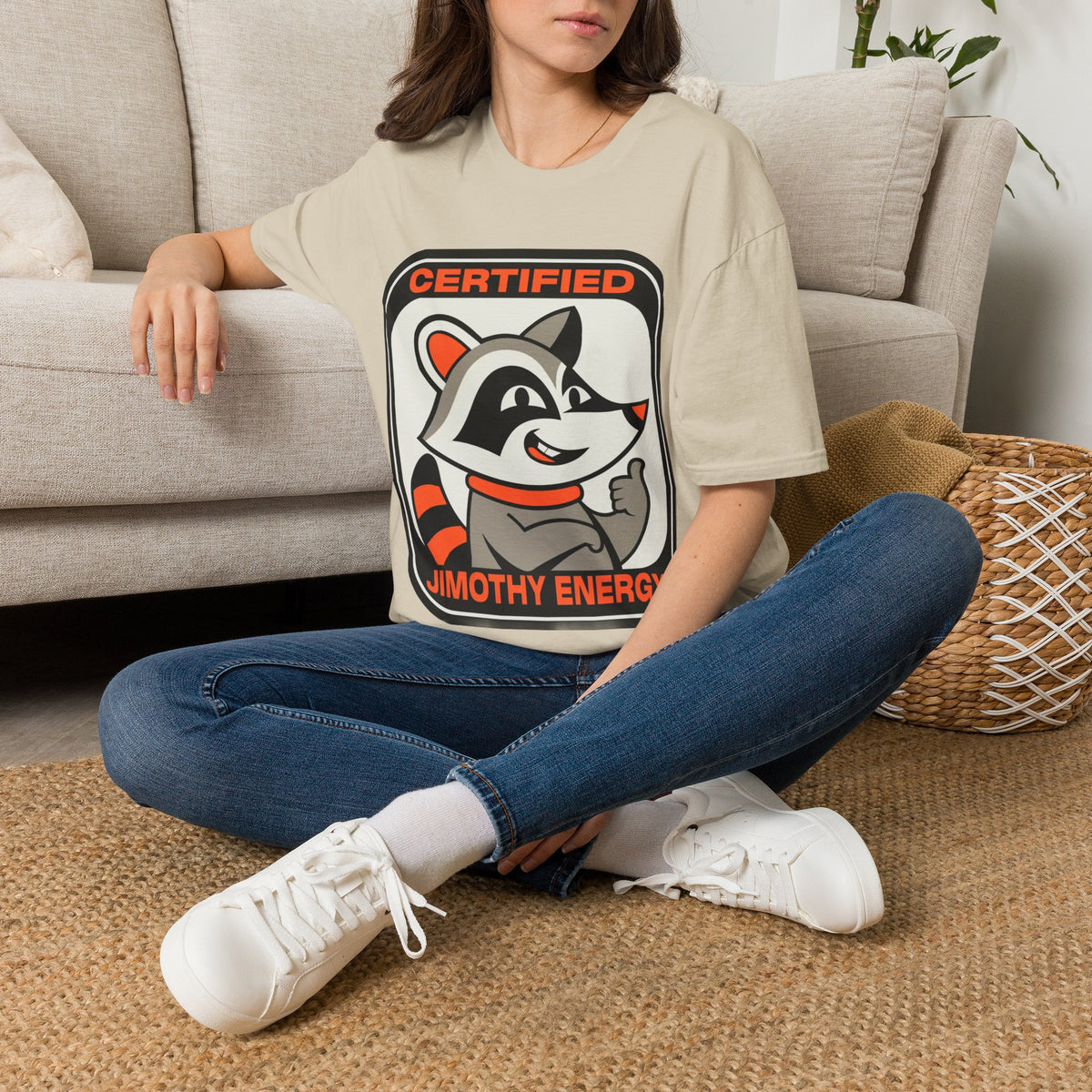 Certified Timothy Energies T-Shirt — Retro Raccoon Graphic Tee - Trending Now - August 2026