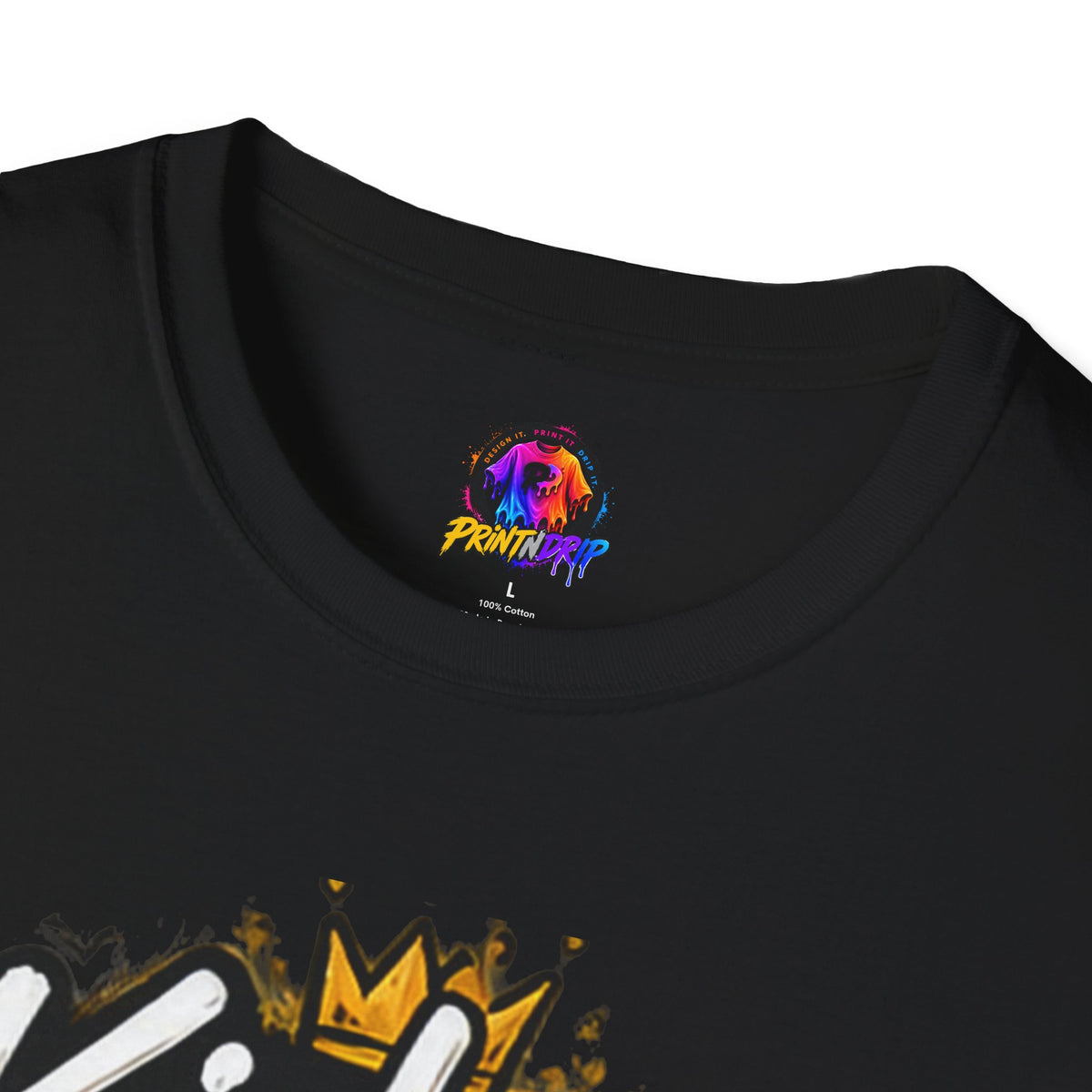 Childhood Cancer Awareness T-Shirt — "Kids Fight the Toughest Battles" Gold Ribbon