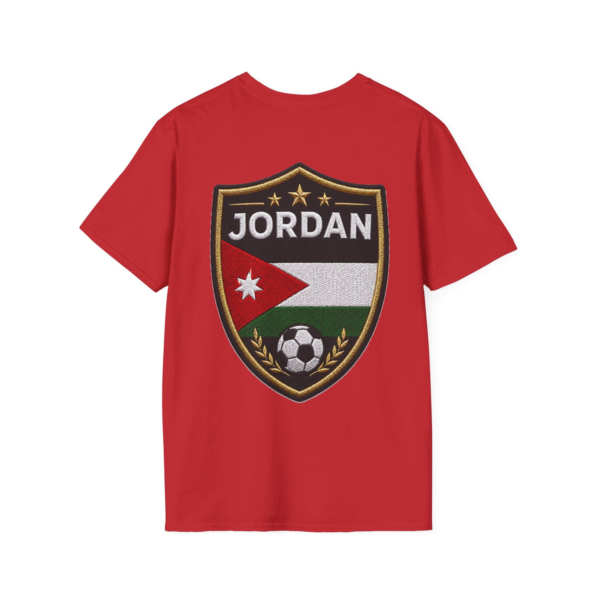 Jordan Soccer T‑Shirt — Desert Courage Flag Design