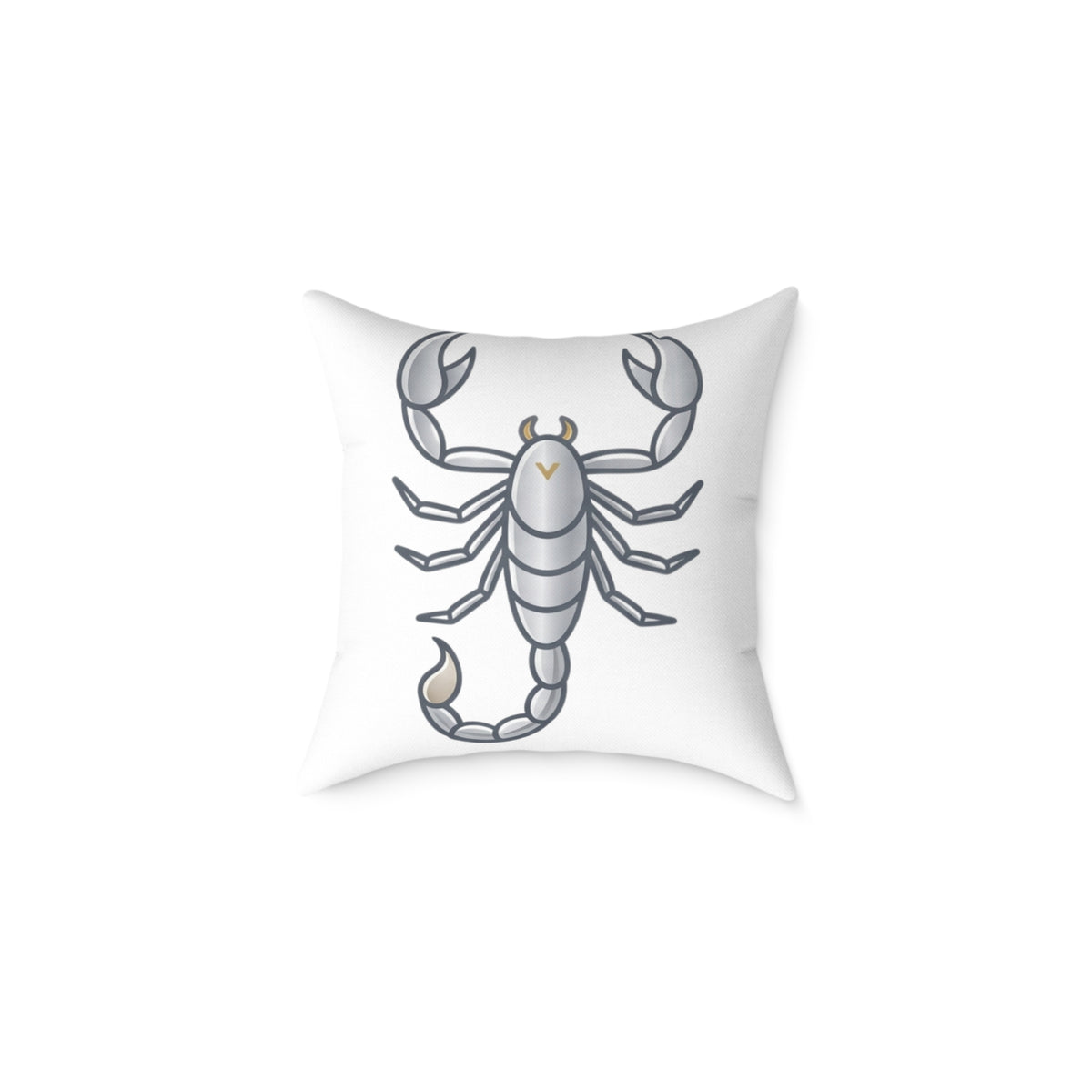 Zodiac Scorpio Astrological Square Poly Canvas Pillow