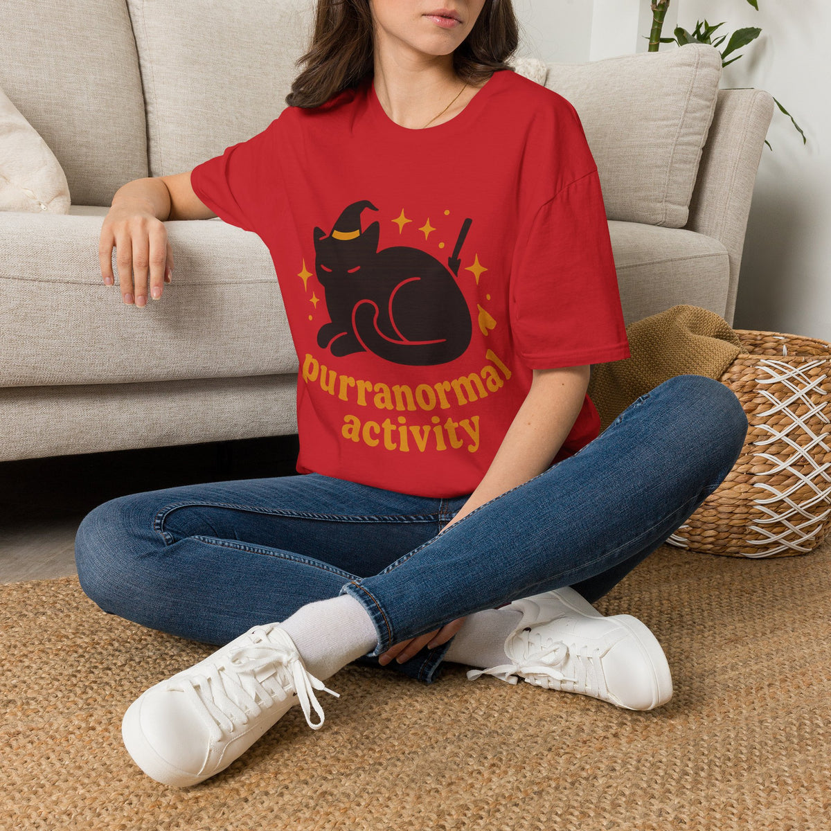 Paranormal Activity Circle T-Shirt — Cute Retro Ghost & Stars Tee - Trending Now - August 2026