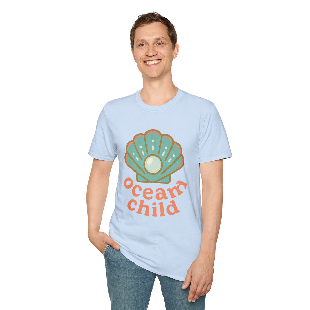 Ocean Child T-Shirt — Retro Shell Graphic Tee - Trending Now - September 2026