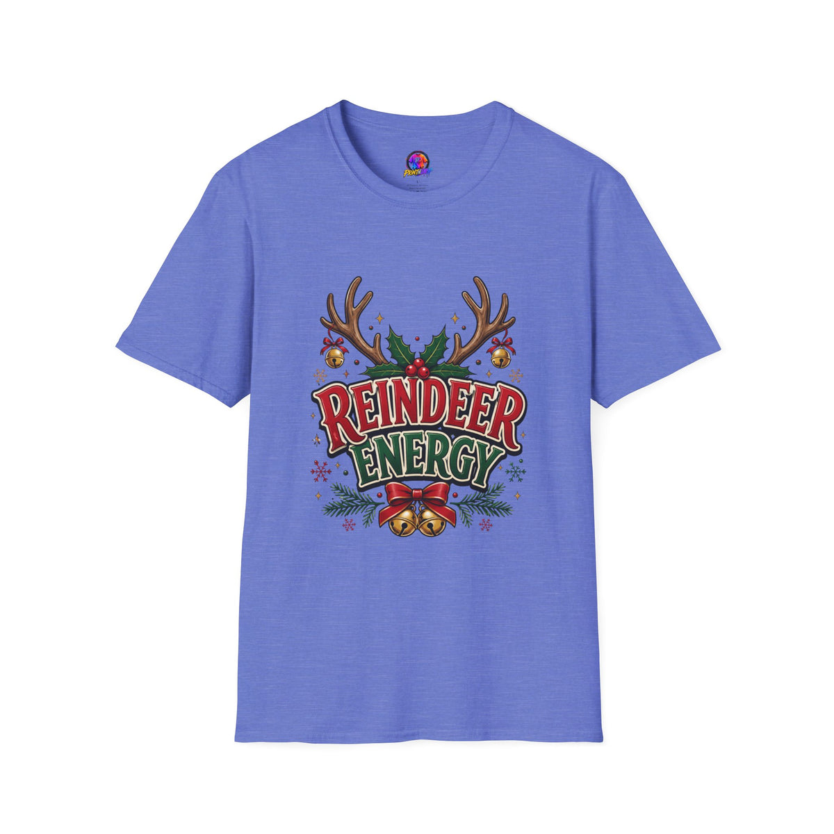 Reindeer Energy Christmas T-Shirt