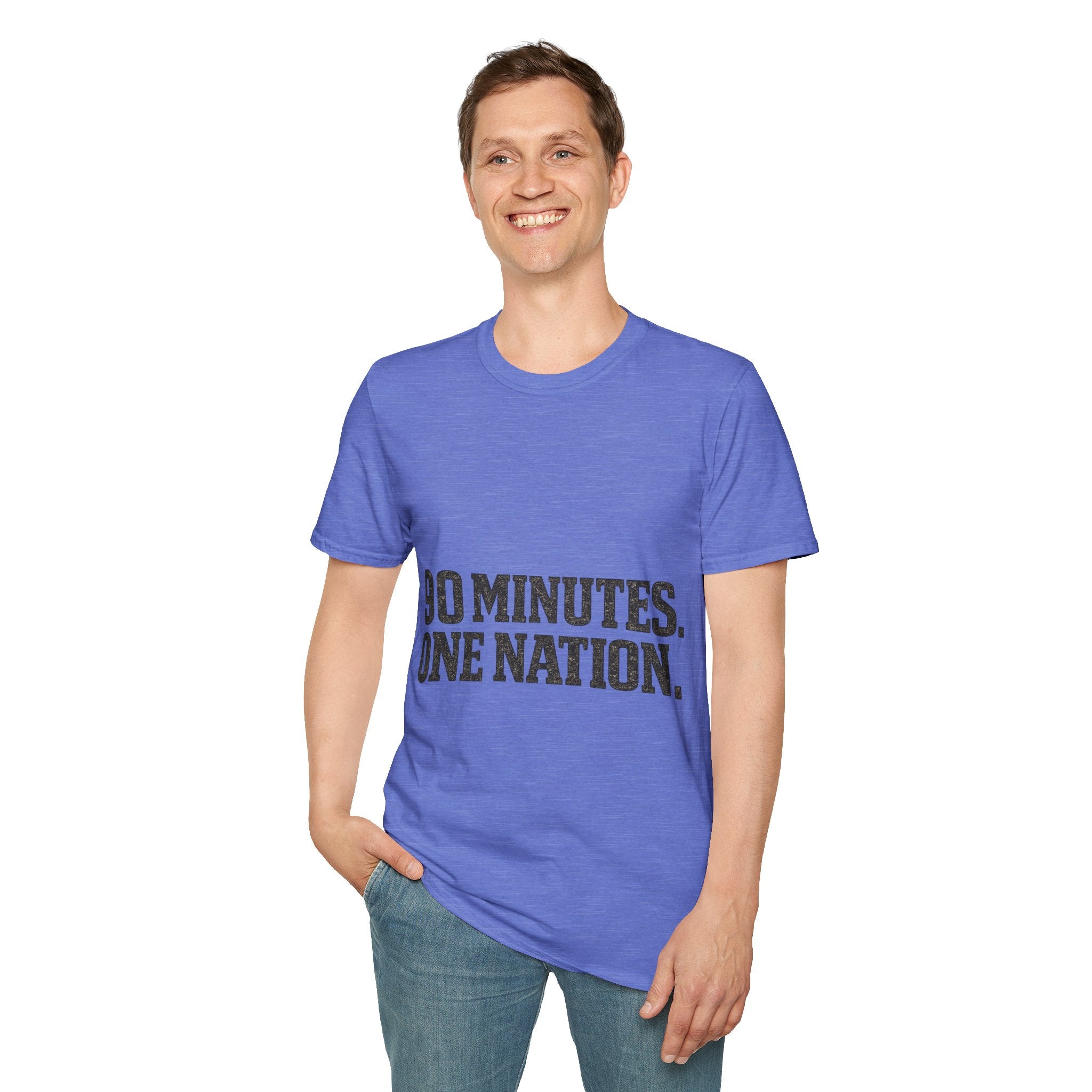 FIFA World Cup 2026 90 Minutes. One Nation. T-Shirt — Patriotic Soccer/Fans Tee