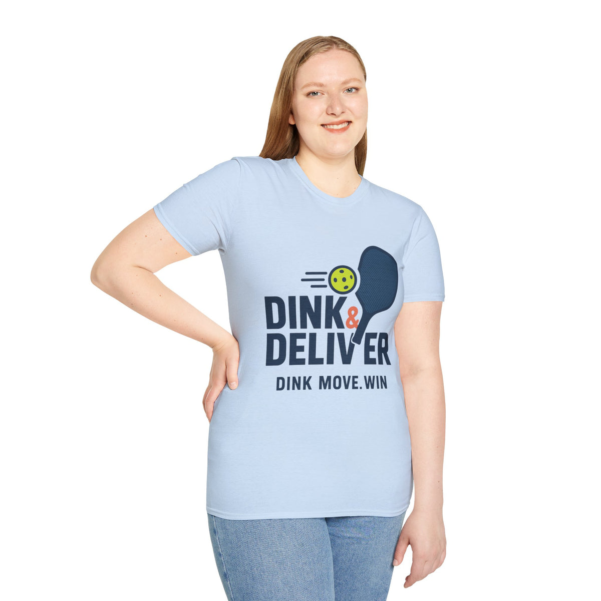 Pickleball Player T‑Shirt — 'Dink. Drive. Deliver.' Graphic Tee for Pickleball Fans - Trending Now - August 2026