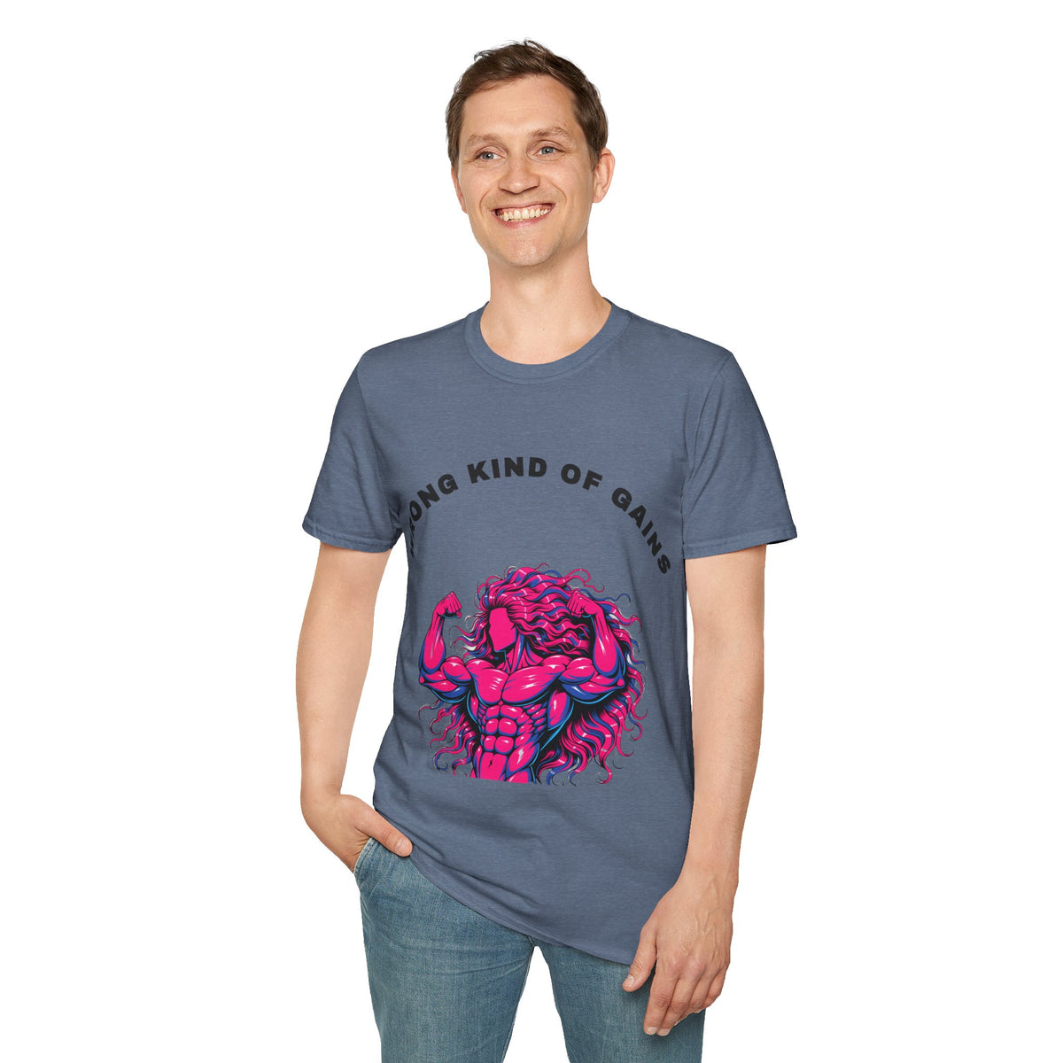 T-Shirt — "Wrong Kind of Gains" Muscle Monster Graphic Tee - Trending Now - September 2026