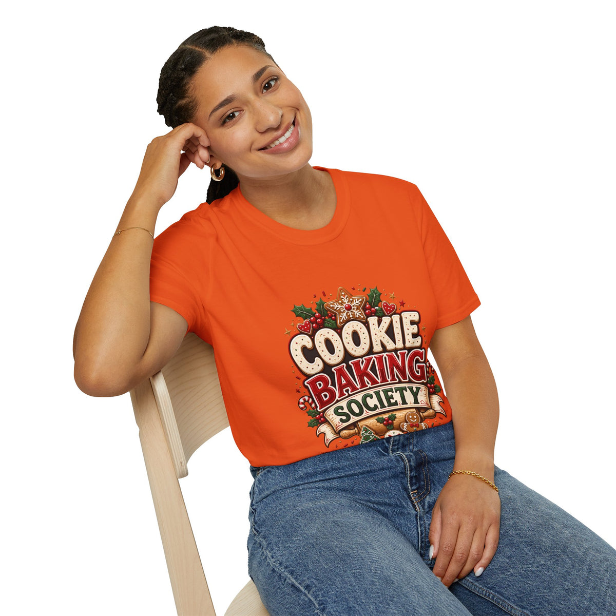 Cookie Baking Society T-Shirt — Holiday Baking Graphic Tee