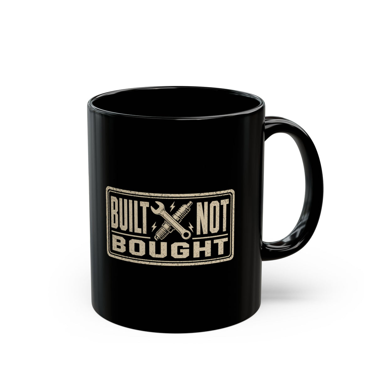 Milo Bailey Dog Dad Mom Built Not Bought Mug — Mechanic DIY Pride Coffee Cup