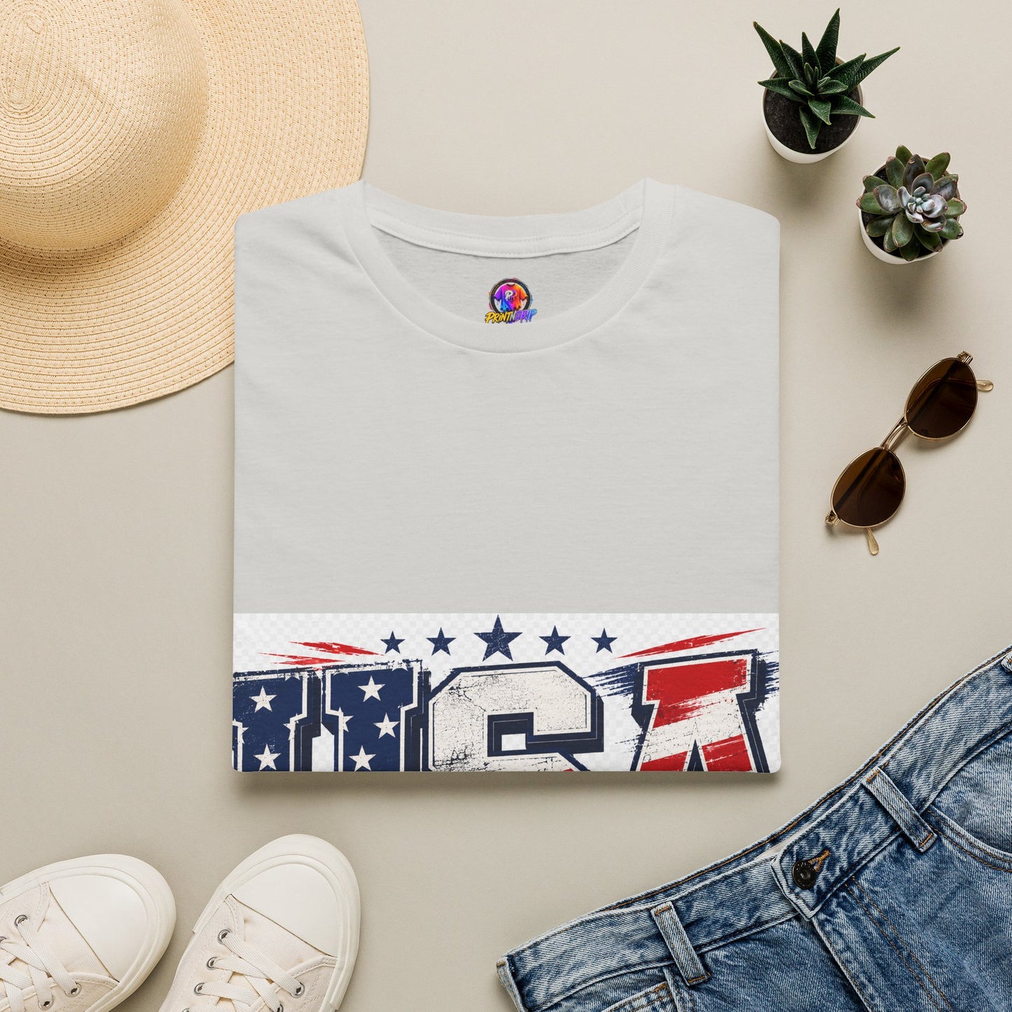 USA Flag Graphic T-Shirt — Patriotic American Pride Tee