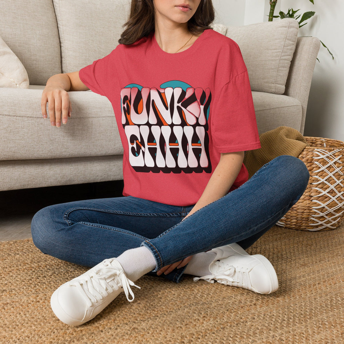 Funky Retro Graphic T-Shirt — Bold 70s Vibe "FUNKY" Tee - Trending Now - August 2026