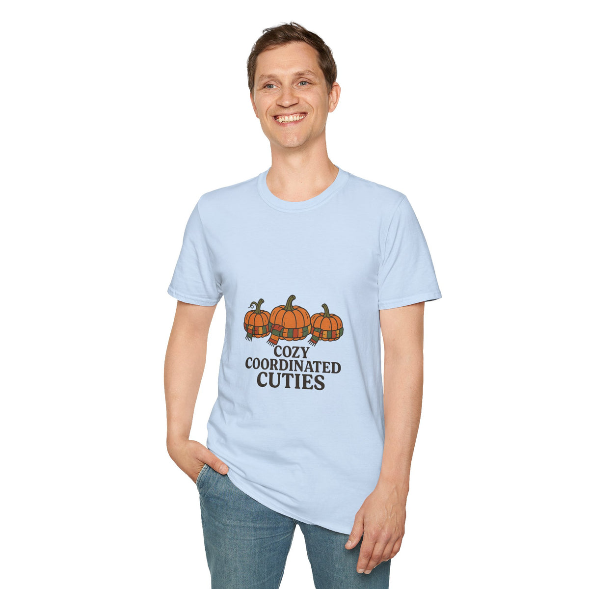 Cozy Coordinated Cuties Pumpkin Fall T-Shirt - Trending Now - October 2026