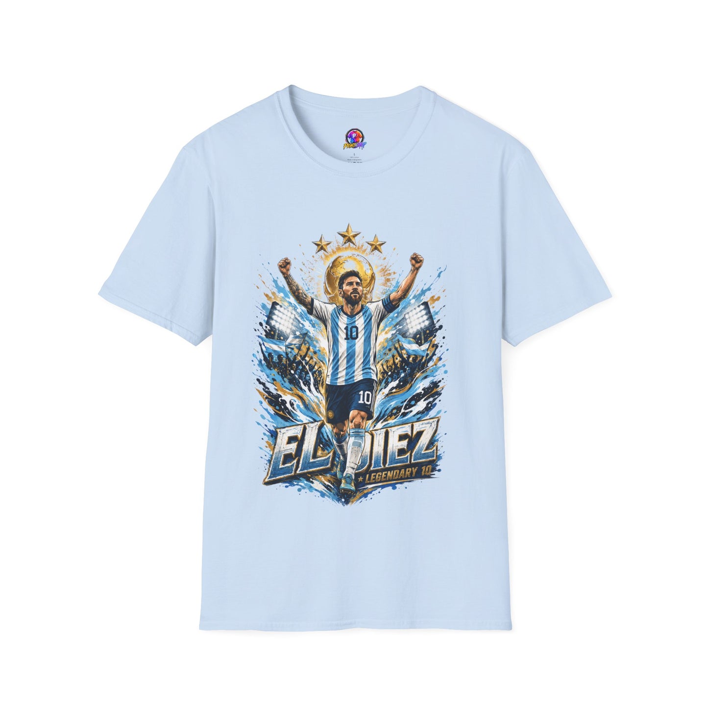 Argentina Soccer Legend 'El Diez' T‑Shirt
