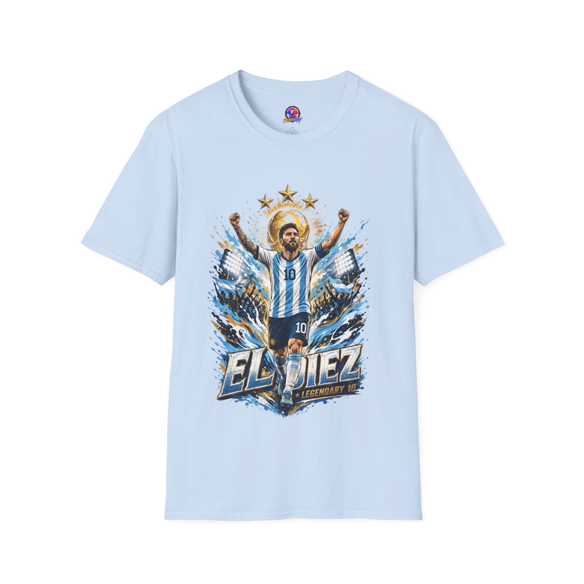 Argentina Soccer Legend 'El Diez' T‑Shirt