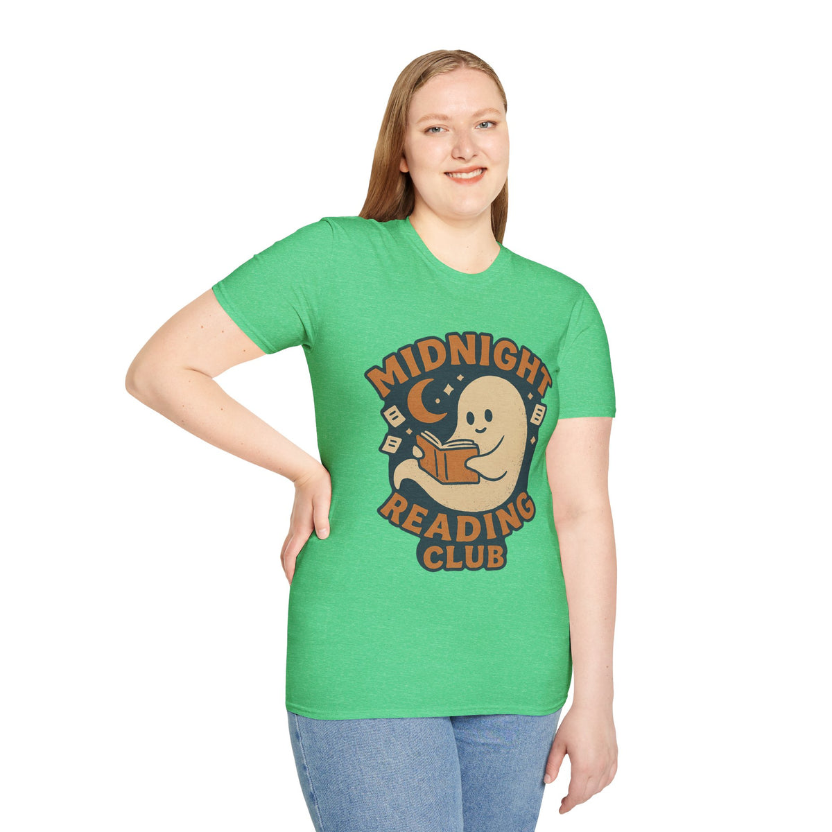 Midnight Reading Club T-Shirt — Cute Ghost Booklover Tee - Trending Now - August 2026