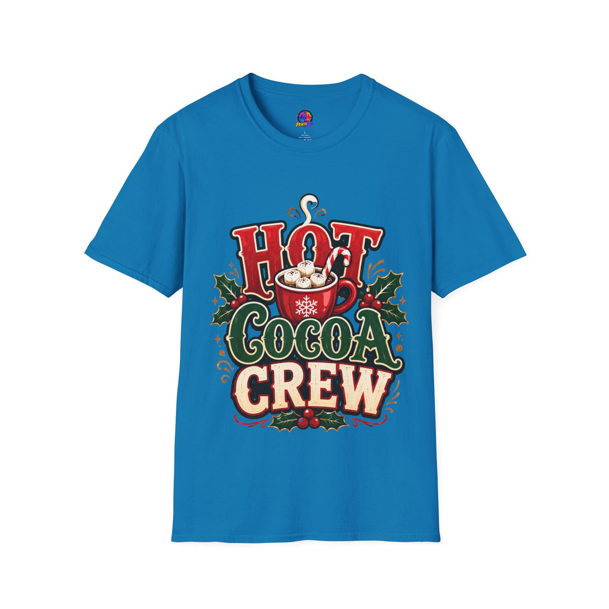 Hot Cocoa Crew T‑Shirt — Cozy Holiday Hot Chocolate Graphic Tee