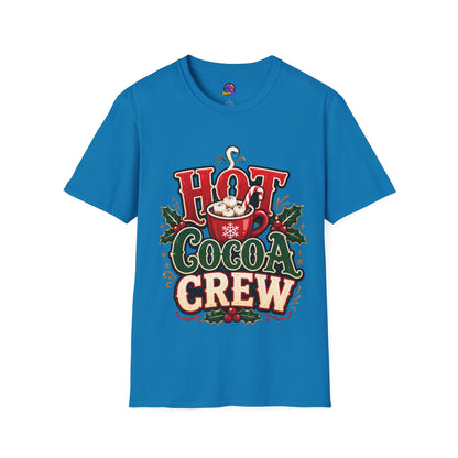 Hot Cocoa Crew T‑Shirt — Cozy Holiday Hot Chocolate Graphic Tee
