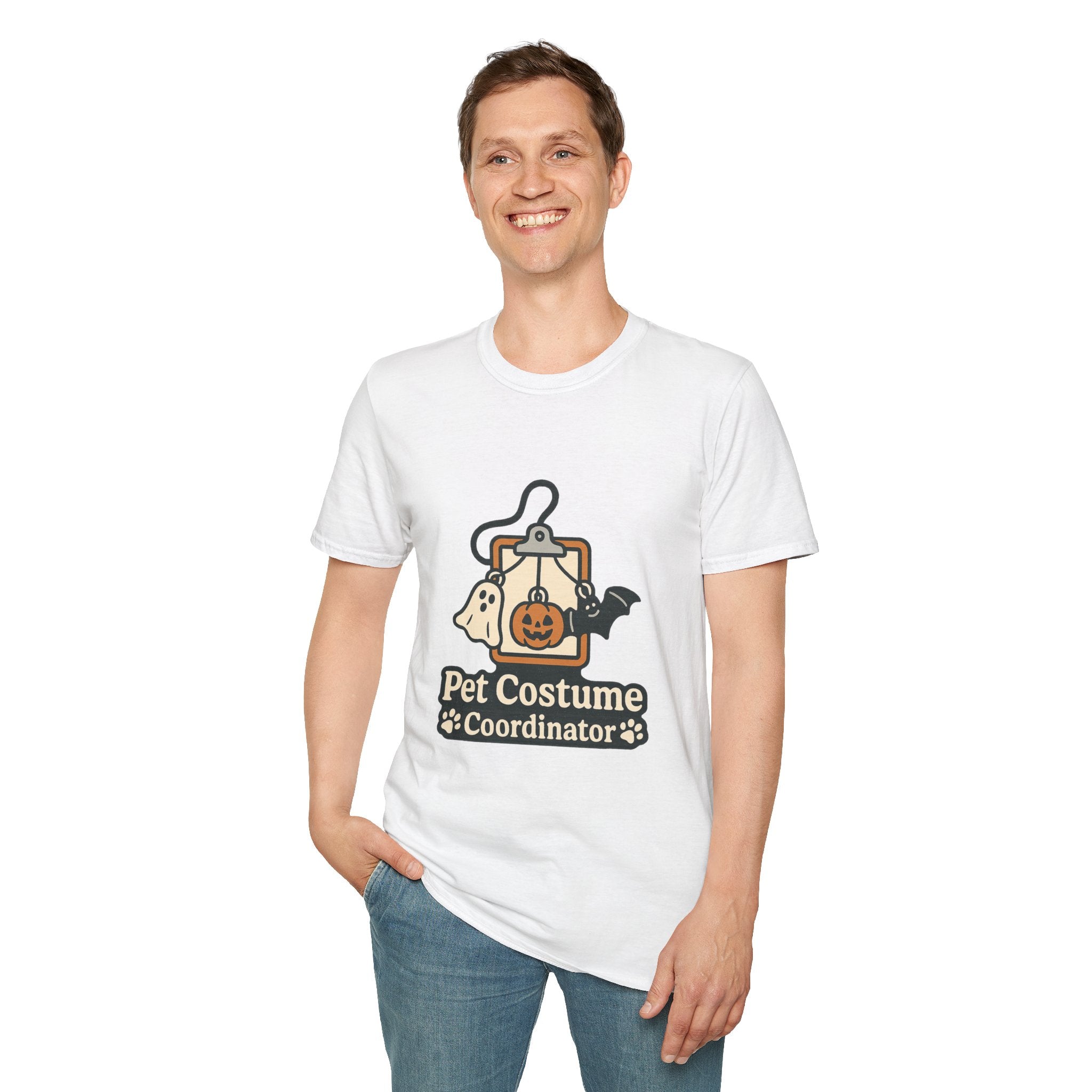 Pet Costume Coordinator T-Shirt — Cute Dog & Cat Halloween Tee - Trending Now - October 2026