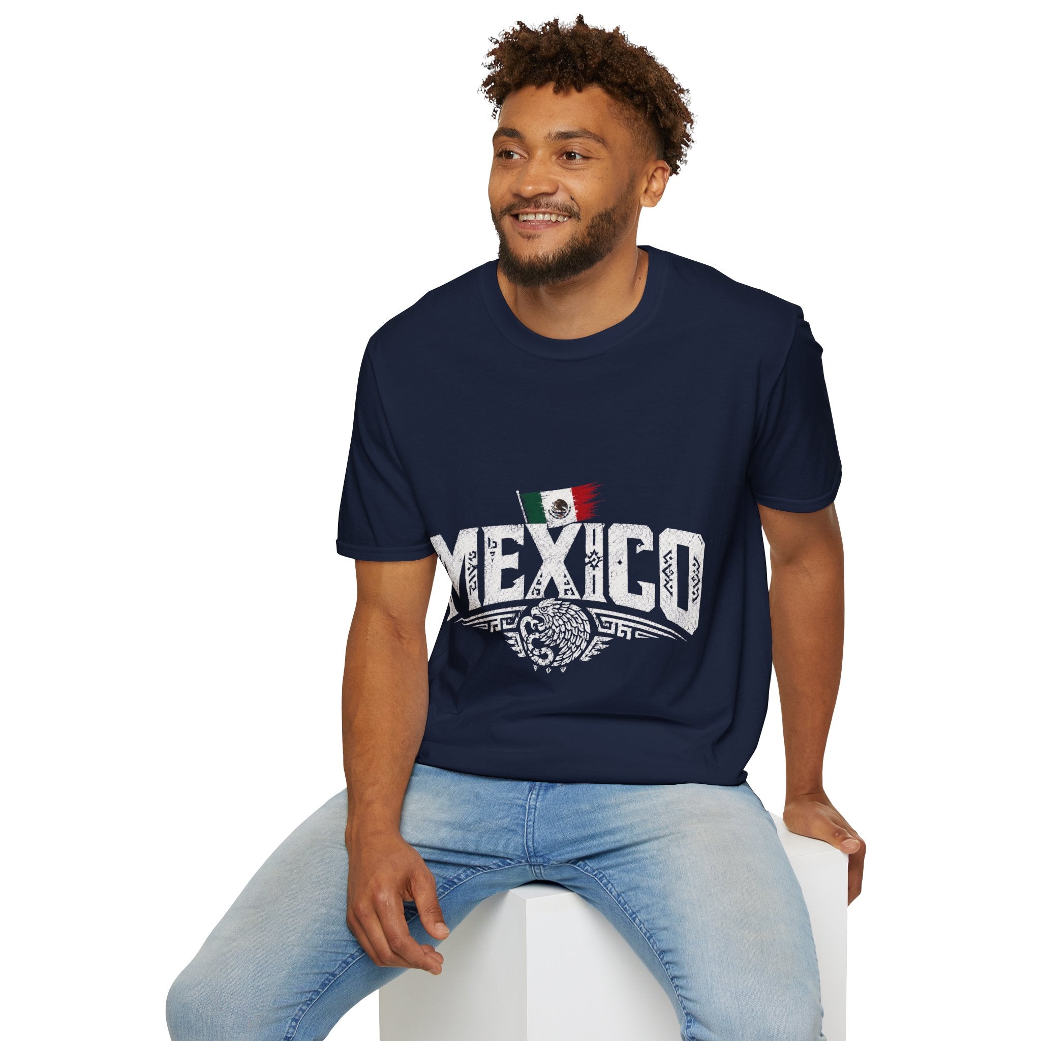 Mexico Vintage Flag T-Shirt