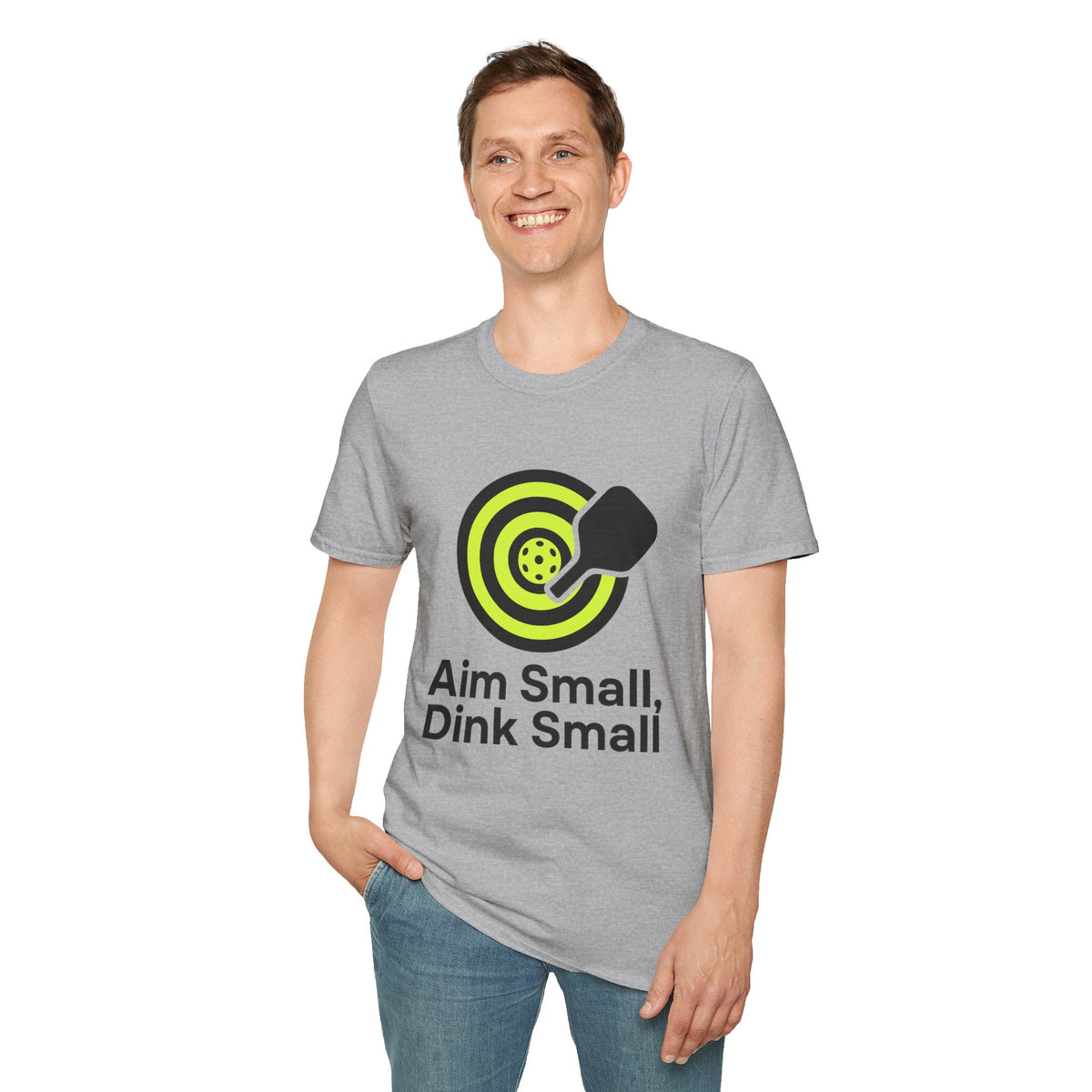 Neon Target Logo T‑Shirt — Minimalist Retro Gamer Graphic Tee - Trending Now - August 2026
