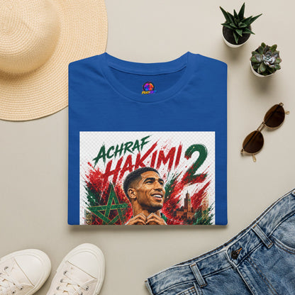 Achraf Hakimi #2 Soccer T-Shirt — Morocco Football Fan Tee