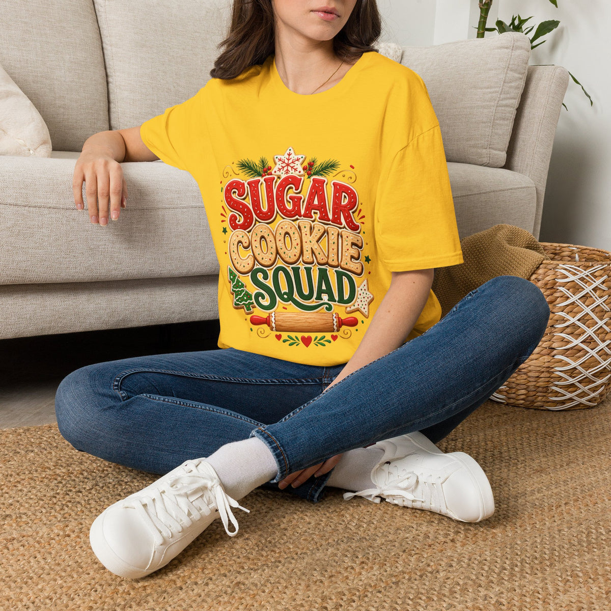 Sugar Cookie Squad T-Shirt — Festive Holiday Baking Graphic Tee
