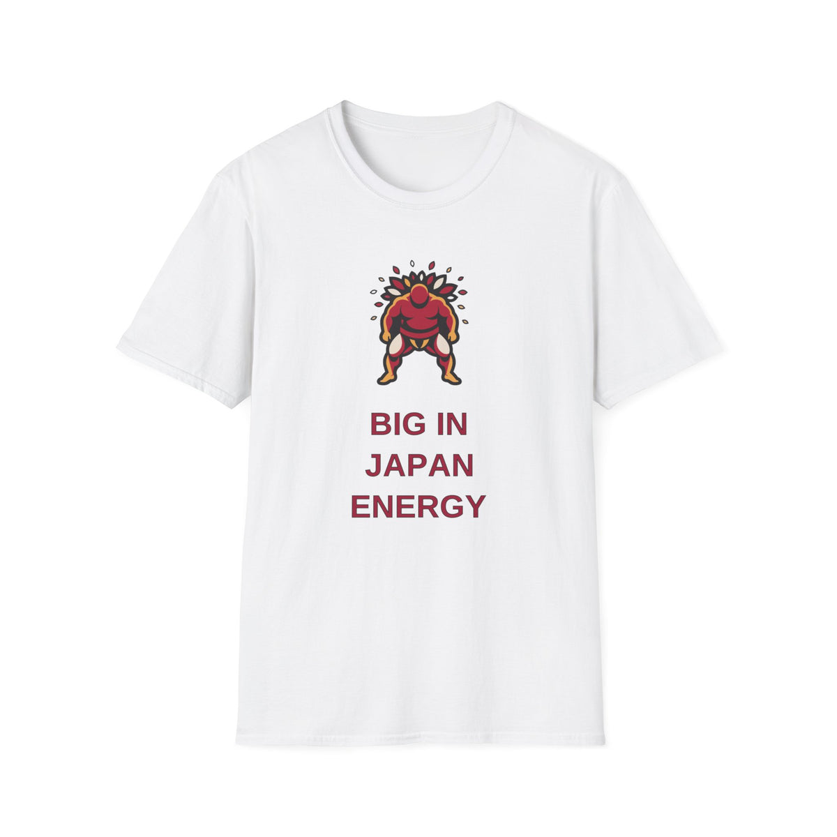 Japan Sumo Graphic T-Shirt — "Big in Japan Energy" Cotton Tee - Trending Now - August 2026