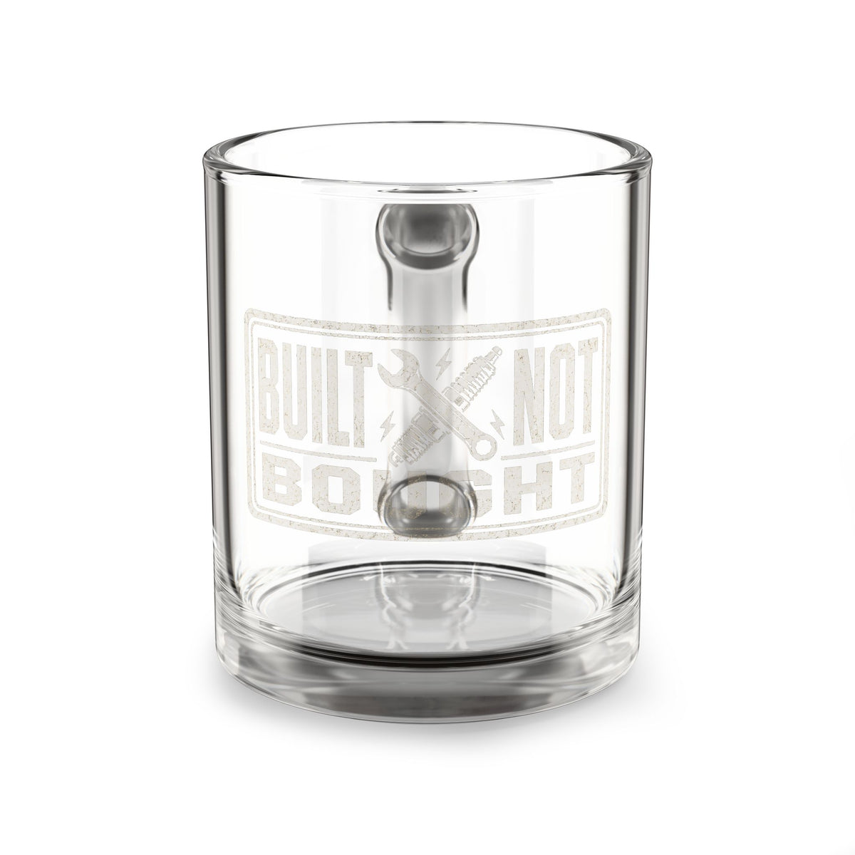 Glass Mug, 10oz Milo Bailey Dog Dad Mom Glass Mug, 10oz