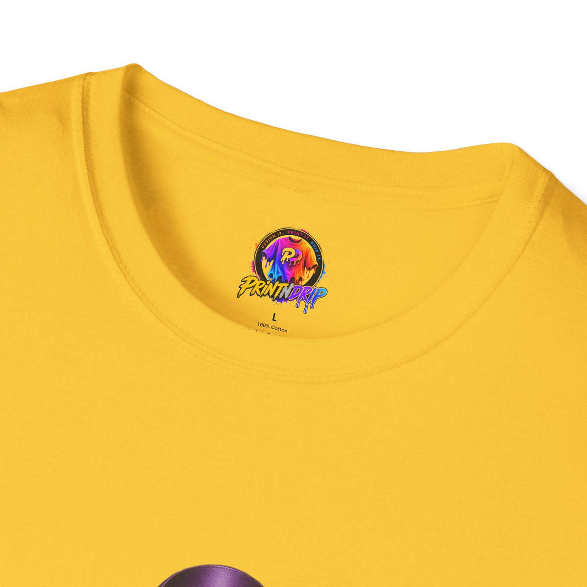 Worthy of Peace Purple Ribbon Domestic Violence  Awareness T-Shirt